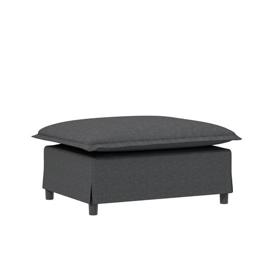 33' Modular Ottoman – Plush Chenille Accent Seat
