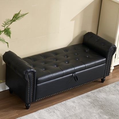 Brentora Bench – Tuftline Top, DeepNest Storage Base (55')