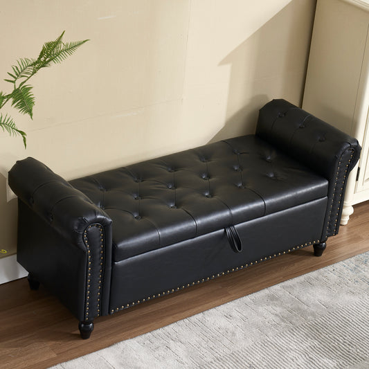 Brentora Bench – Tuftline Top, DeepNest Storage Base (55')