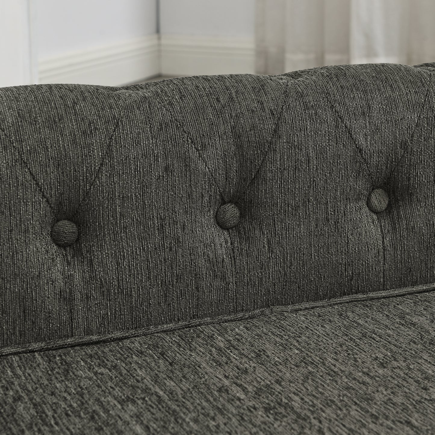 Kova Modern Pet Sofa – Dark Gray Elevated Bed for Small & Medium Dogs, Durable Upholstery - JUSTLIVE NESTJUSTLIVE NEST