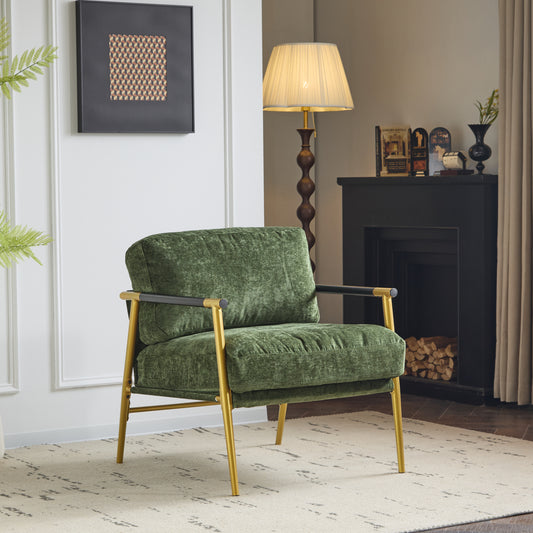Alvrix Chair – Cloudrest Cushions, Metrawire Frame, Timbernest Arms