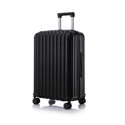 Jetera 3 - Piece ABS Luggage Set – Black Suitcases with Spinner Wheels, USB Port, Cup & Phone Holder (20/24/28") - JUSTLIVE NESTJUSTLIVE NEST