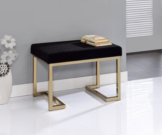 Elmere Ottoman – Onyxweave Top, ChampagneEdge Base