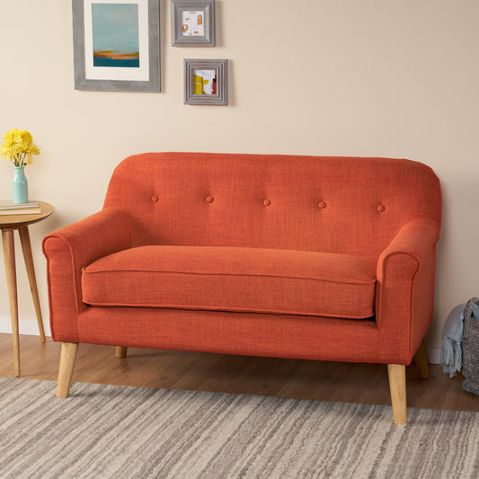Nestova™ Upholstered Loveseat – Versatile 2-Seater Sofa for Modern Living Spaces