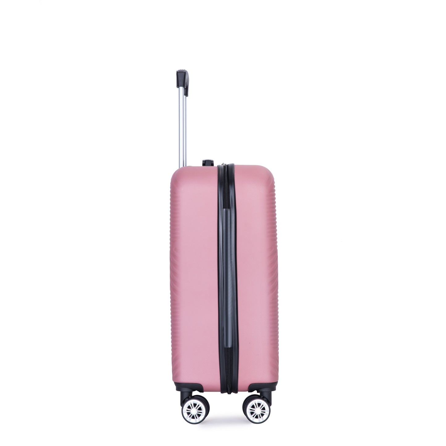 Jetera 4 - Piece ABS Luggage Set – Pink Lightweight Suitcases with Spinner Wheels & Makeup Box (14/20/24/28") - JUSTLIVE NESTJUSTLIVE NEST