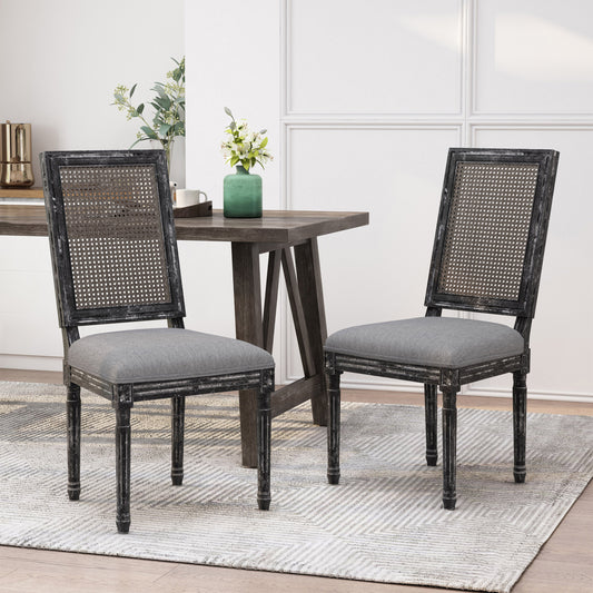 Vetra Dining Chair – Modern Armless Accent Seat for Dining or Lounge Spaces