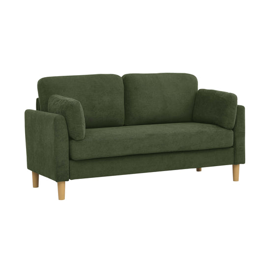 Duo Minimal Sofa – Contemporary 2-Seat Lounge with Streamlined Design