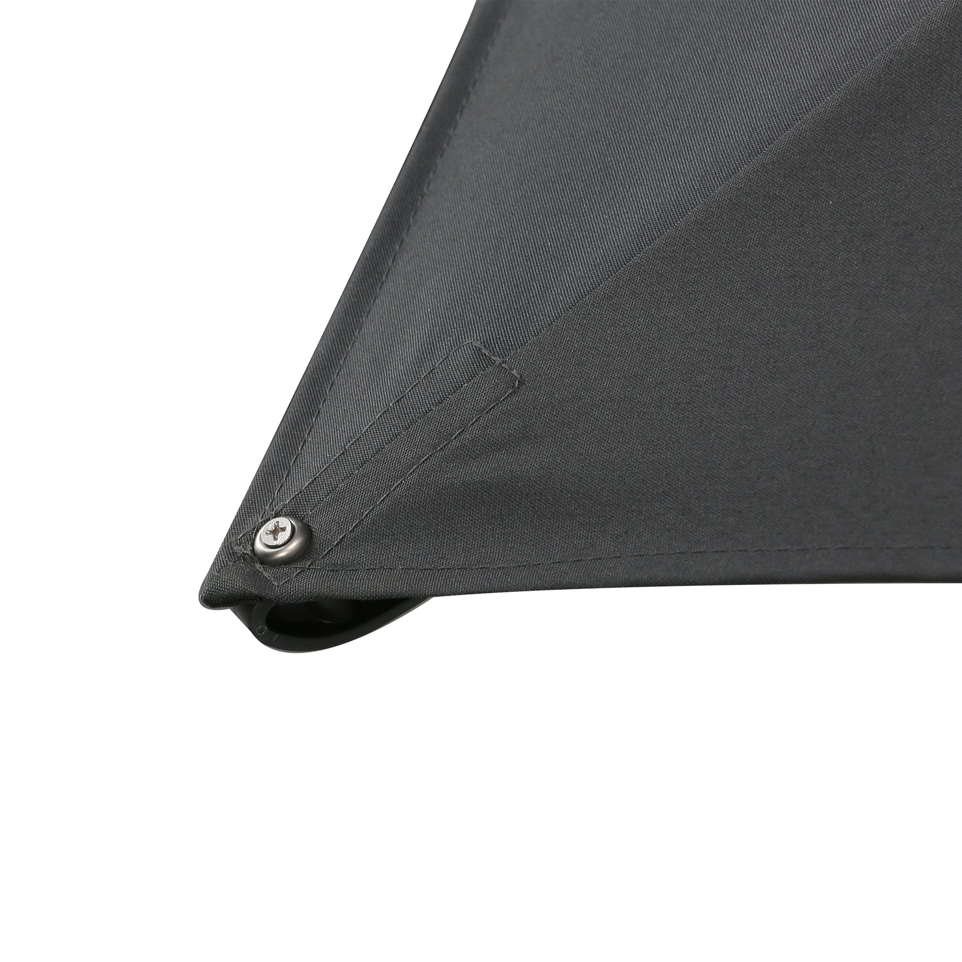Solair 10' Offset Umbrella – Square Hanging Cantilever Shade with 360° Rotation & Tilt (Gray) - JUSTLIVE NESTJUSTLIVE NEST