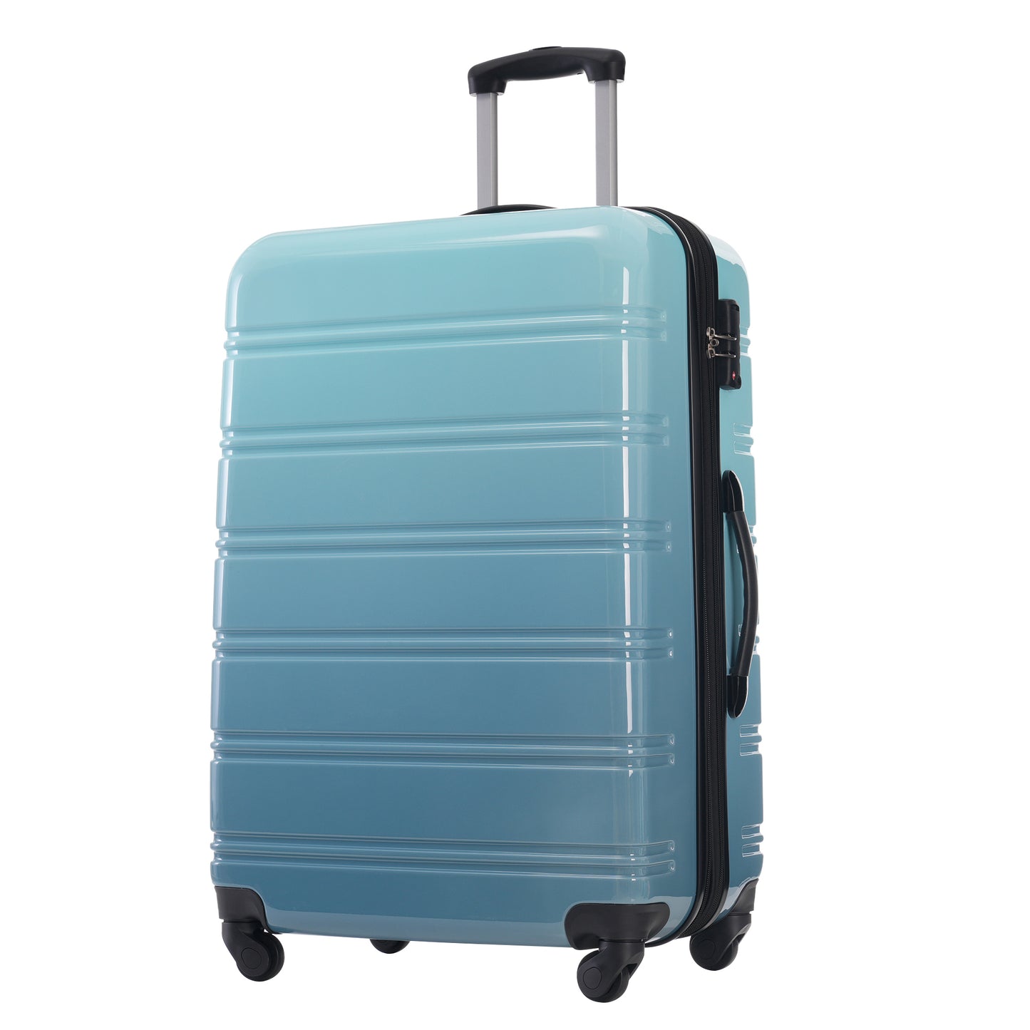 Jetera 3 - Piece Gradient Luggage Set – Expandable Hardshell Suitcases in Blue Fade with Spinner Wheels & TSA Lock (20/24/28") - JUSTLIVE NESTJUSTLIVE NEST