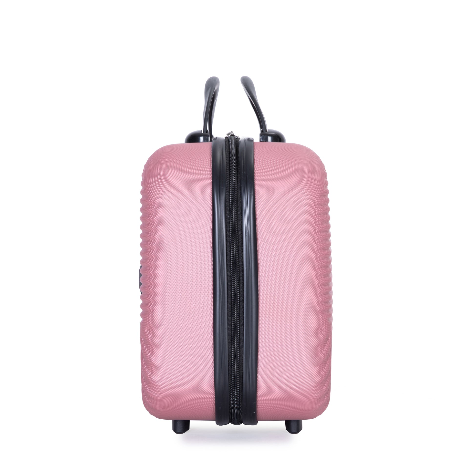 Jetera 4 - Piece ABS Luggage Set – Pink Lightweight Suitcases with Spinner Wheels & Makeup Box (14/20/24/28") - JUSTLIVE NESTJUSTLIVE NEST