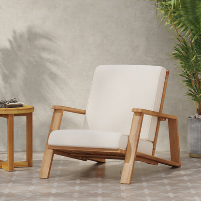 Palora Club Chair – Sculpted Comfort in Luxe Neutral Fabric