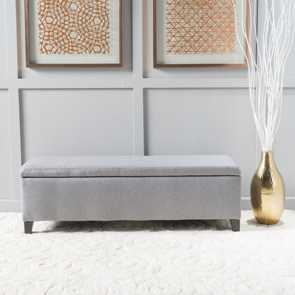 Dova Rounded Ottoman – Plush Upholstered Design, Neutral Versatile Style