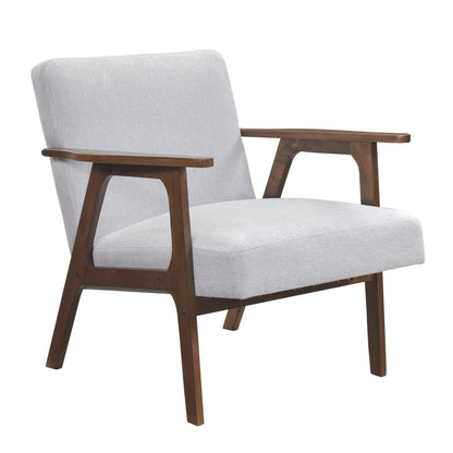 Orlian Chair – Stonegrain Fabric, Chestora Wood Base, Cushwell Seat