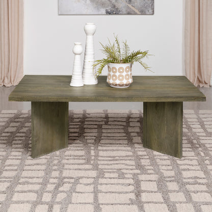 Donovan Coffee Table – Mangobrick Rectangular in Richgrain Wood