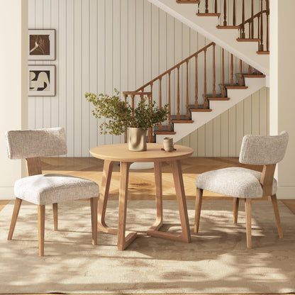 Delyra Chairs (2pc) – Travelle Chenille, Splitback Form