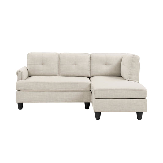 Duo Modular Sofa – 2-Piece Upholstered Sectional for Contemporary Living Spaces