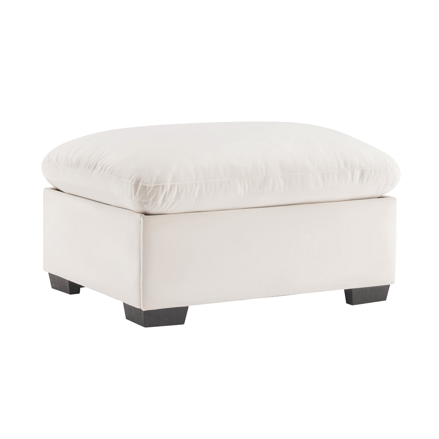 Clouvia Ottoman – Snowvelvet Wrap, HiddenNest Core