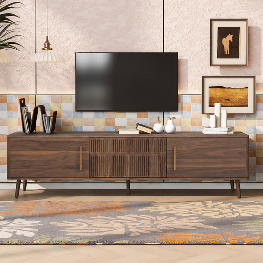 Midvyn Console – 80" TV Stand with 2 Drawers & Clean Modern Lines