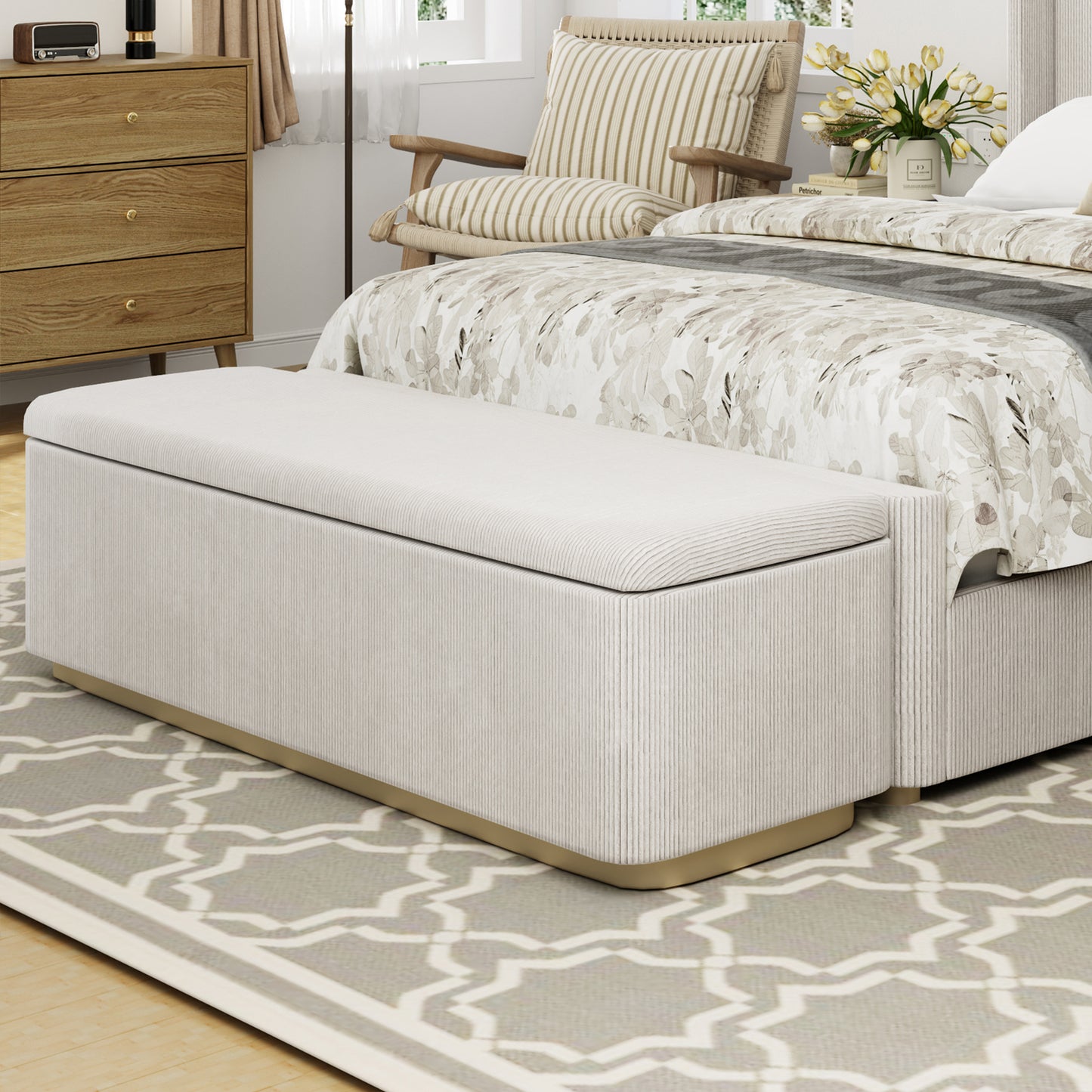 Trunel 59 – Crestline™ Cord Seat, Lightshade Finish