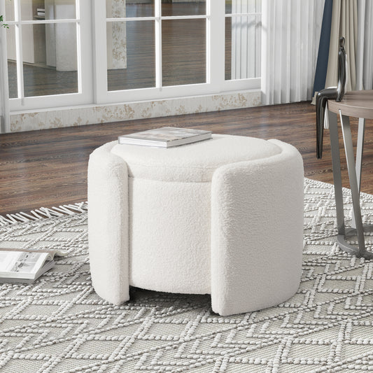 Veloree Ottoman – Snowteddy Wrap, HiddenNest Core