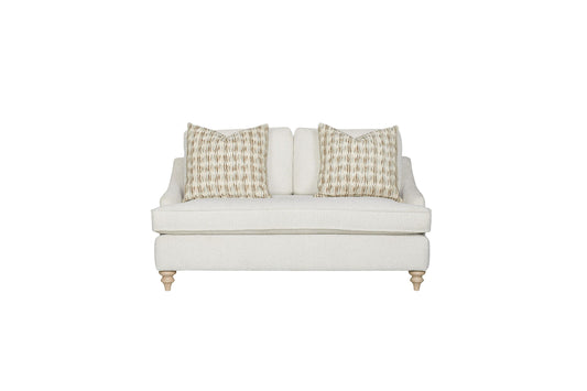 Revello™ Reversible Cushion Loveseat – Upholstered 2-Seater with Dual Accent Pillows