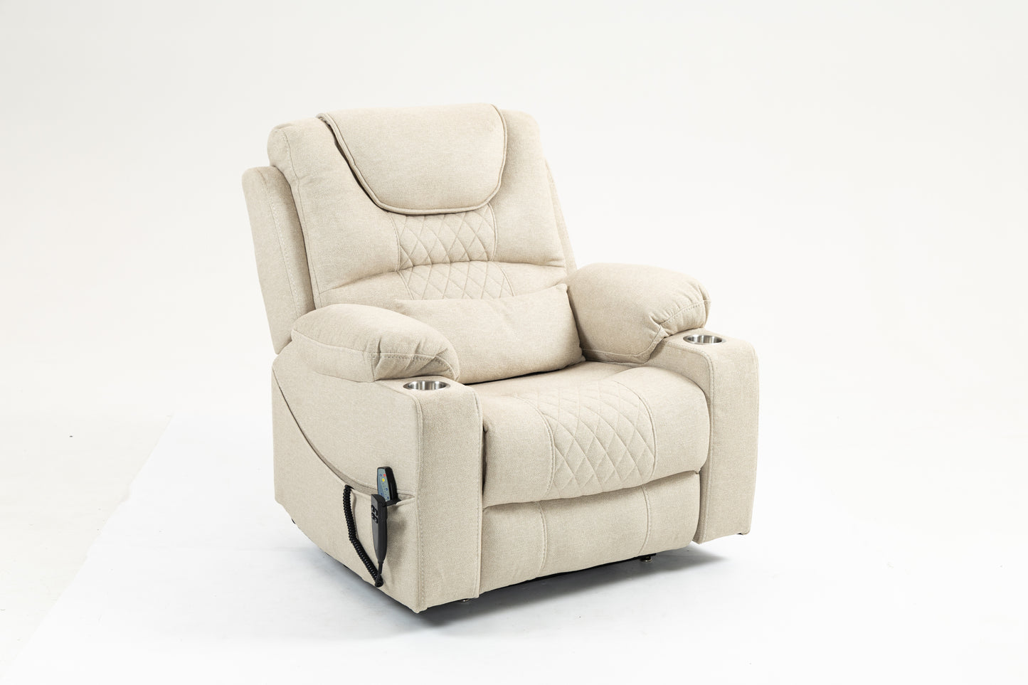 Livo Recliner Pro – Full Lay-Flat Power Lift Chair for Elderly with Soft Cushion Support