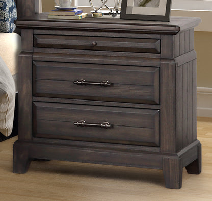 Cavrin Duo Stand – Contemporary 2-Drawer Nightstand with Subtle Profile