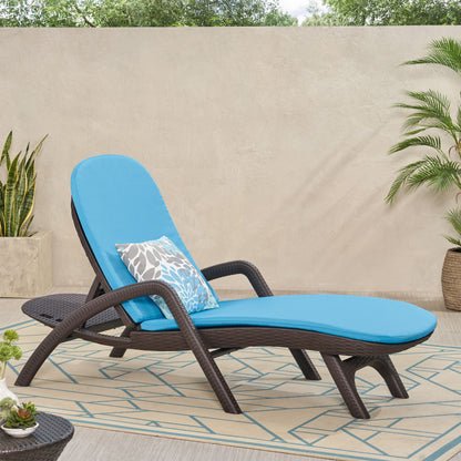 Solvara Fold-Arm Patio Daybed – 3-Seater Outdoor Sofa with Teak Acacia Frame & Removable Beige Cushions