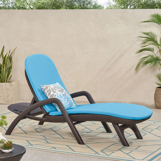 Solvara Fold-Arm Patio Daybed – 3-Seater Outdoor Sofa with Teak Acacia Frame & Removable Beige Cushions