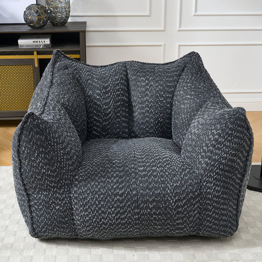 Spara Foam Lounge – High-Resilience Square Sofa Chair for Play, Reading & Relaxing