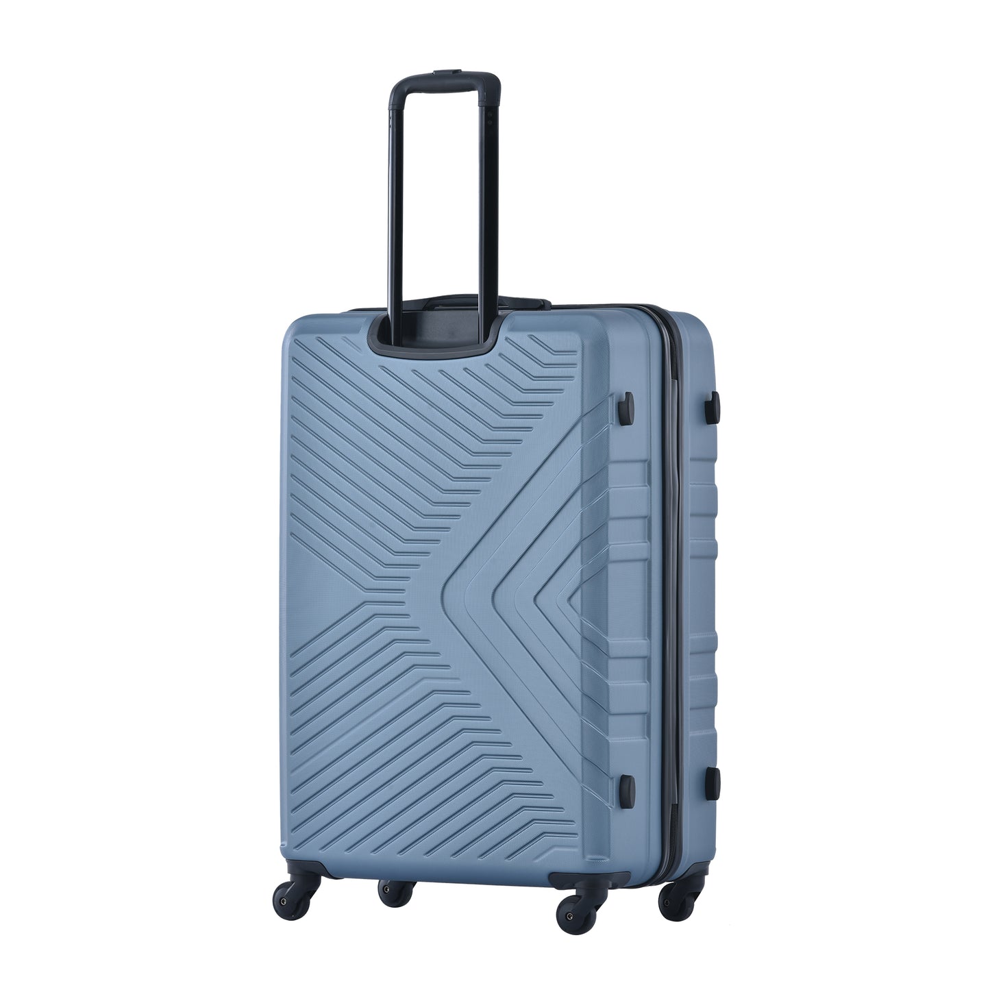 Jetera 3 - Piece ABS Luggage Set – Blue Spinner Suitcases with Lightweight Hard Shell & TSA Lock (20/24/28") - JUSTLIVE NESTJUSTLIVE NEST