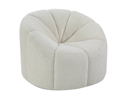 Velorra Chair – Frosteddy Texture, Orbit360 Base