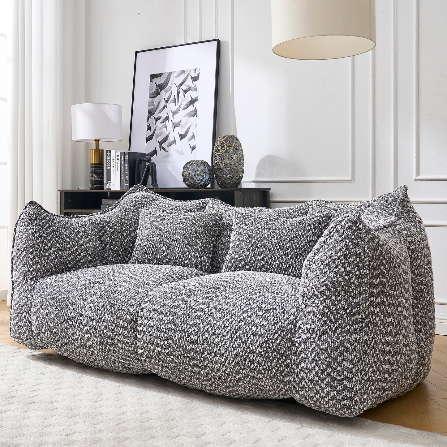 Spara Duo Lounge – Square Foam Lounger for Two, Ideal for Games & Shared Relaxation