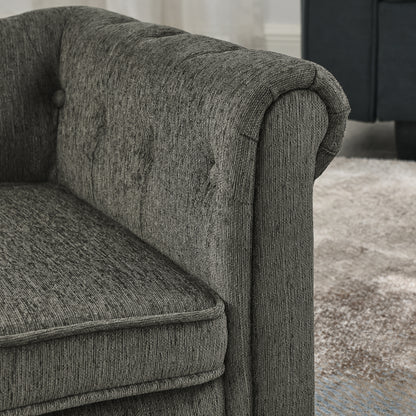 Kova Modern Pet Sofa – Dark Gray Elevated Bed for Small & Medium Dogs, Durable Upholstery - JUSTLIVE NESTJUSTLIVE NEST