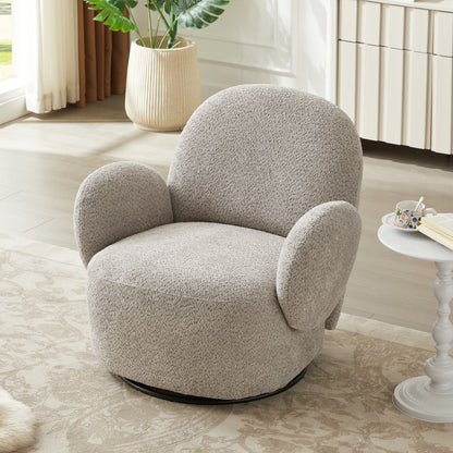 Ryvola Chair – 360° DriftGlide Swivel, Cloudspun Seat