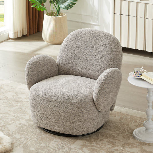 Ryvola Chair – 360° DriftGlide Swivel, Cloudspun Seat