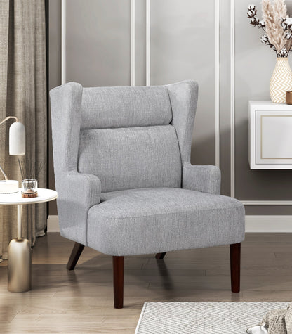 Wenvira Chair – Stormweave Chenille, Plycrest Frame, Wingform Silhouette