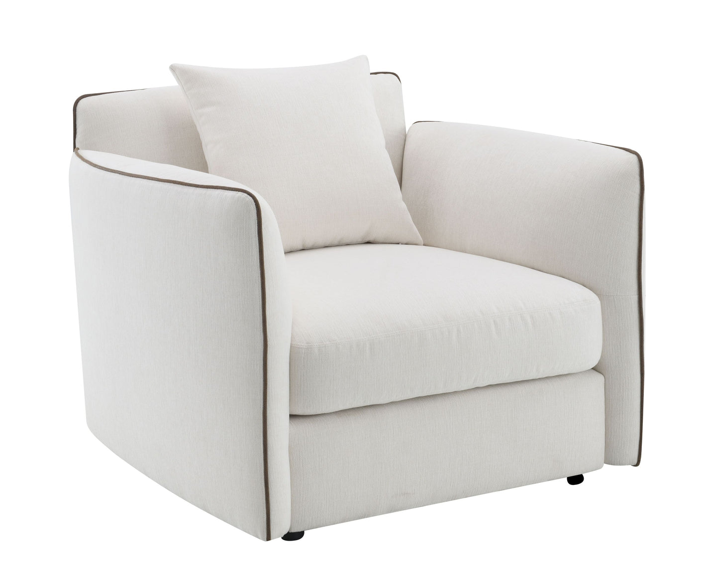 Solvane Chair – Duskthread Chenille, Plushrest Cushion Core