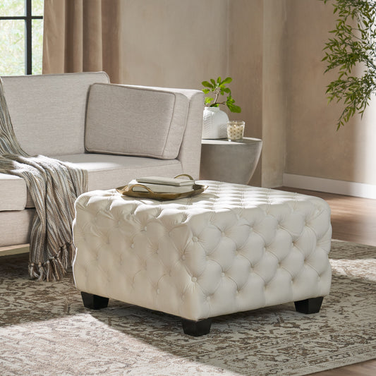 Alera Ottoman – Minimal Softblock for Relaxed Living