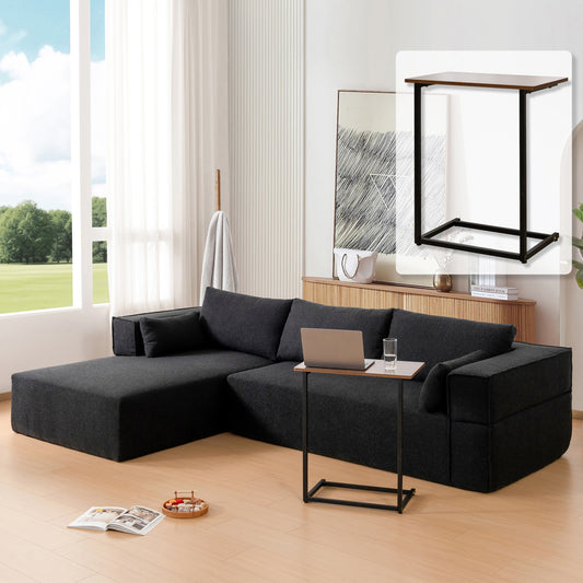 112' Plush Comfort Lounge – Flexible Seating Set with Bonus Table & Relax Module