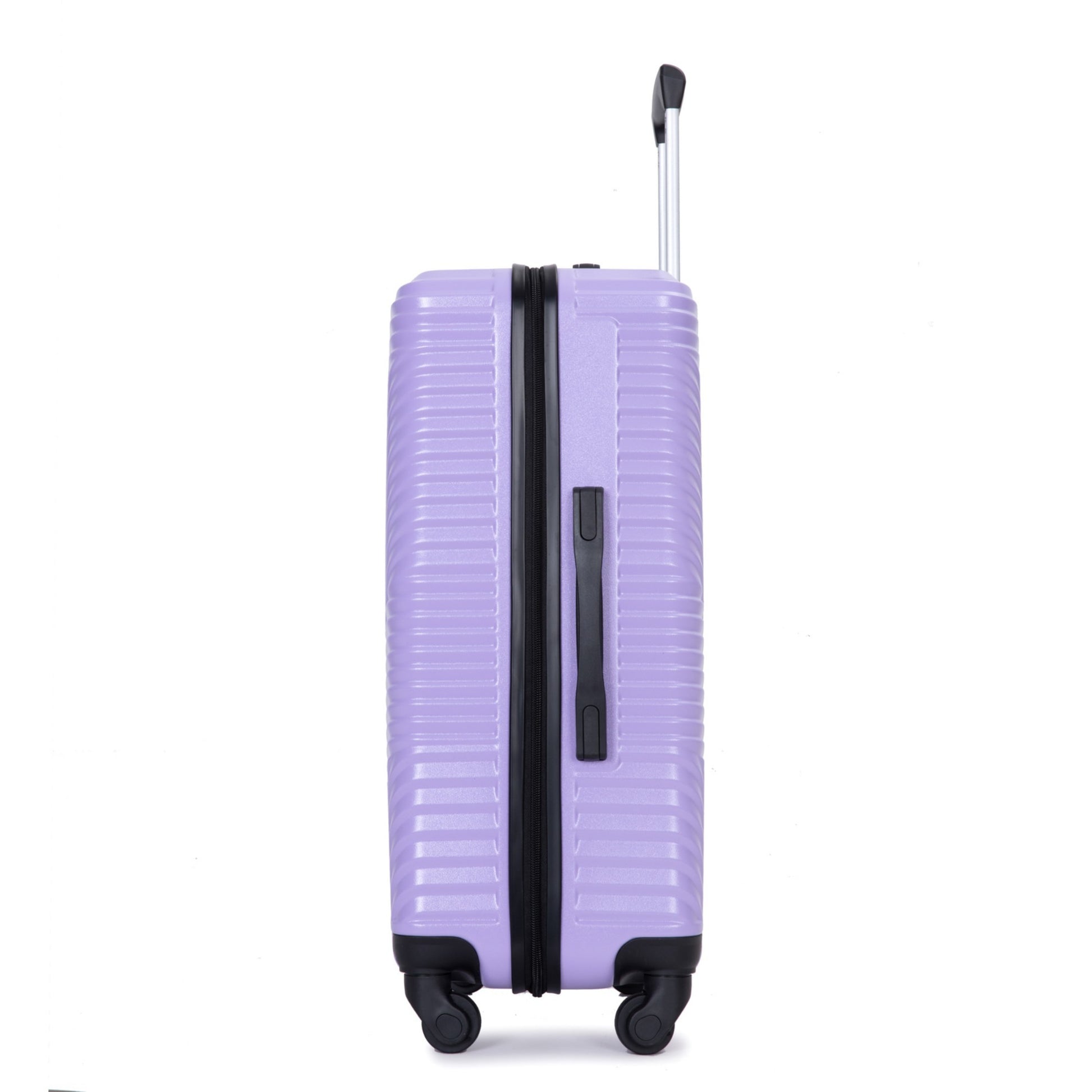 Jetera 3 - Piece Luggage Set – Light Purple PC+ABS Suitcases with Spinner Wheels & Travel Hooks (20/24/28") - JUSTLIVE NESTJUSTLIVE NEST