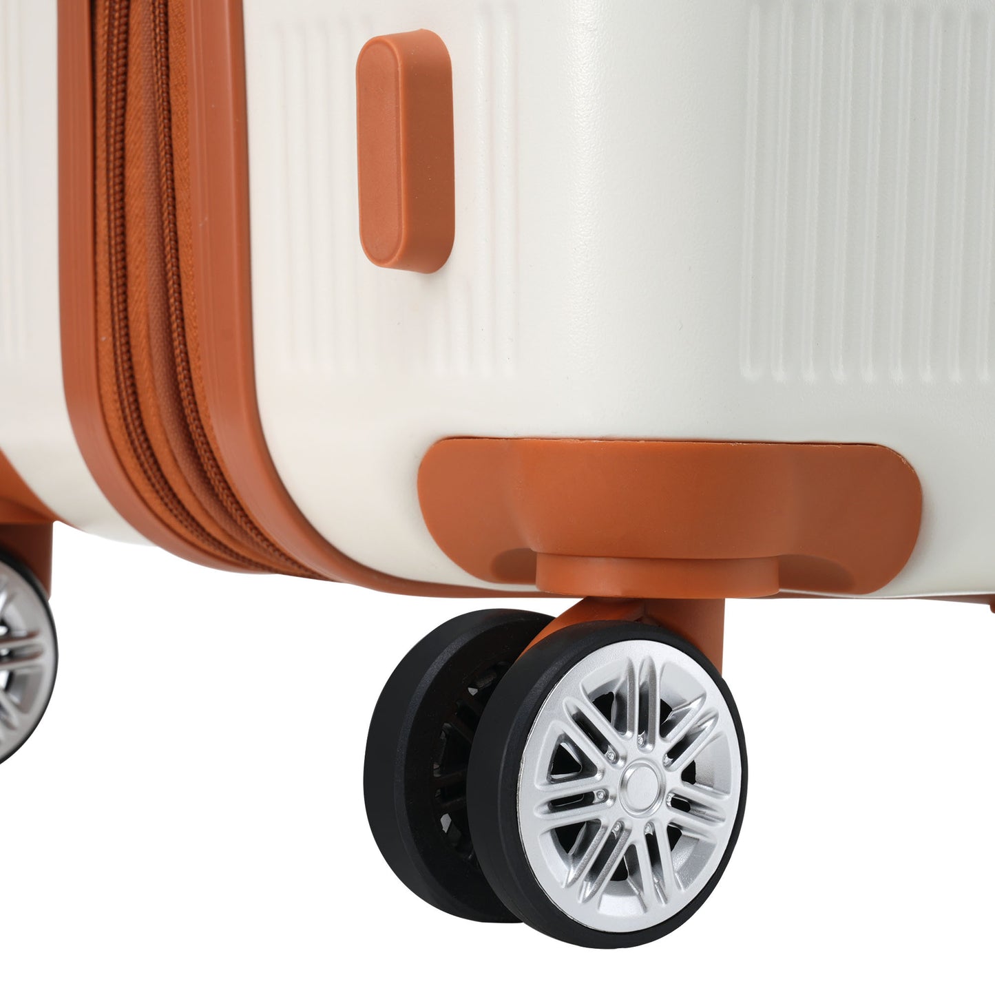 Jetera 3 - Piece Hardshell Luggage Set – Lightweight Double Spinner Suitcases with TSA Lock (20/24/28") - JUSTLIVE NESTJUSTLIVE NEST