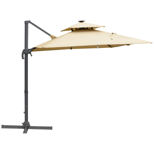 Aurelia 12x14' Hardtop Gazebo – Large Brown Pavilion with Galvanized Double Roof & Drapes - JUSTLIVE NESTJUSTLIVE NEST