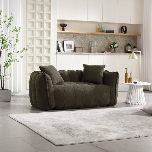 Spara Duo Lounge – Square Foam Sofa for Two with High-Resilience Core