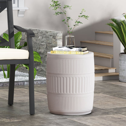 Nori Outdoor End Table – Durable Compact Frame for Versatile Patio Use