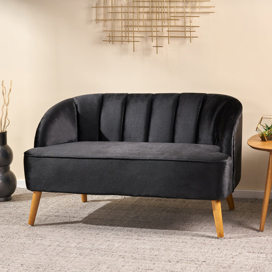 NestLoom™ Upholstered Loveseat – Cozy 2-Seater Sofa for Any Room Style