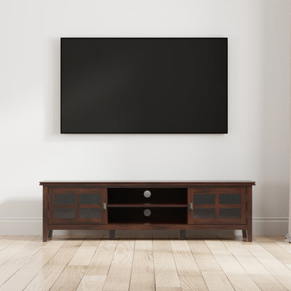 Artivin Console – 72" Low Profile Media Cabinet in Artisan Wood Finish