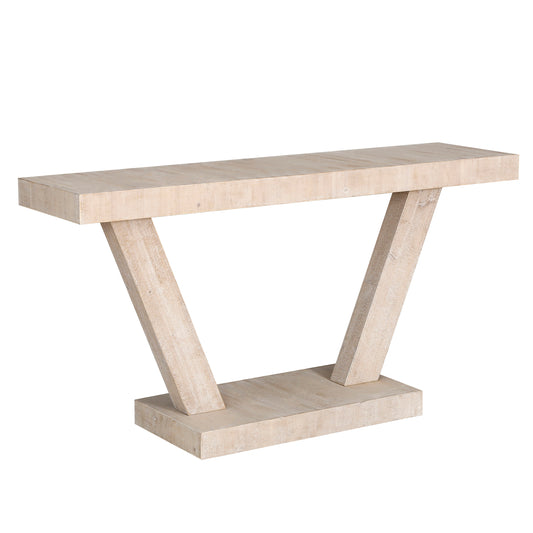 Rovian Cabinet Bench – 2-Tier Rustic Storage in Antique Natural Finish, 60"