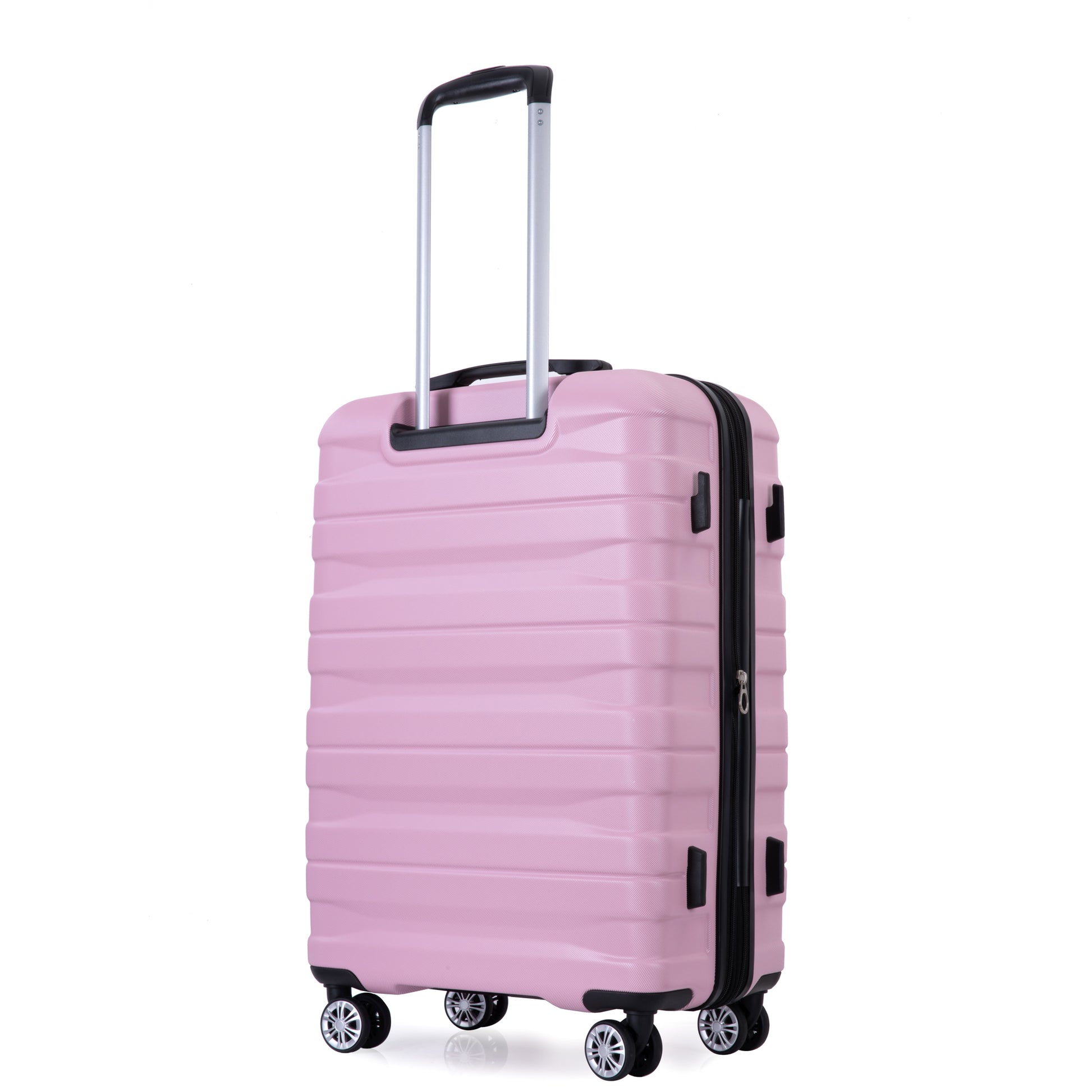Jetera 3 - Piece Luggage Set – Pink PC Expandable Suitcases with Double Spinner Wheels & TSA Lock - JUSTLIVE NESTJUSTLIVE NEST