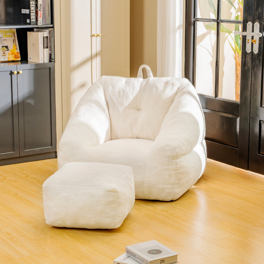 Vesta Tuft Chair – Plush Tufted Bean Sofa with Filler Foam for Cozy Seating (Duplicate confirmed)